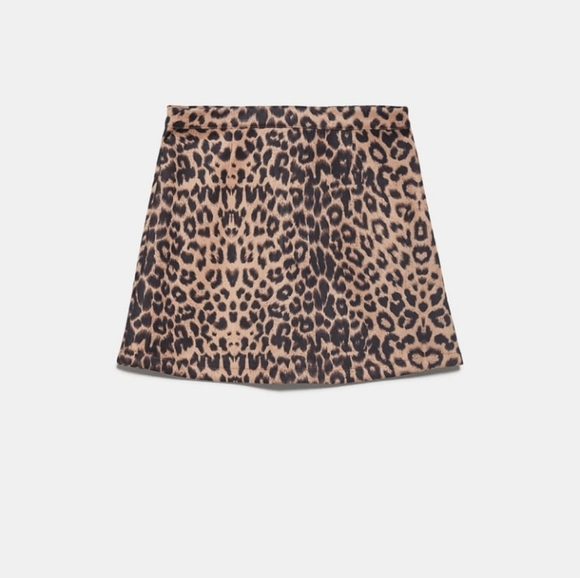 🔥 Zara faux suede skirt - Picture 4 of 4